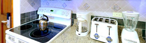 Kitchen in a virtual tour