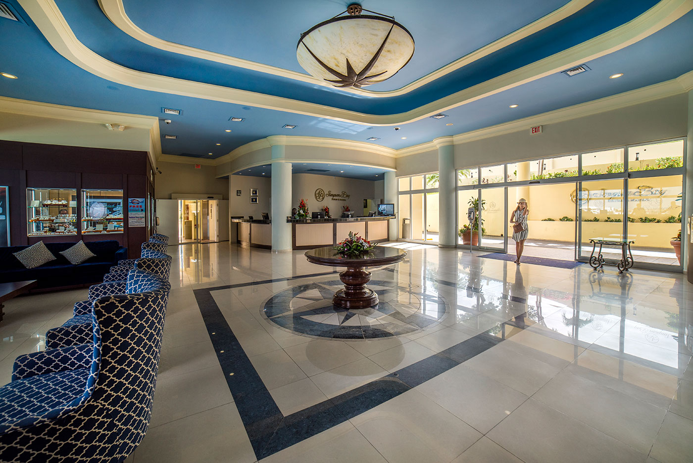 The Villas at Simpson Bay Resort lobby