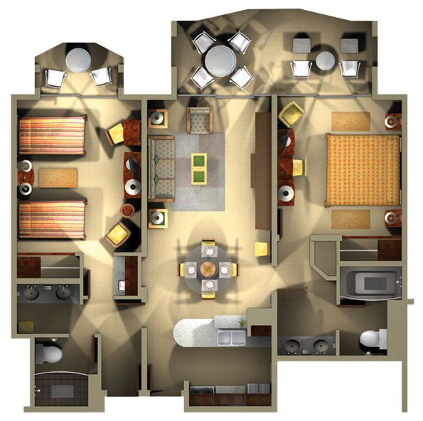 Floor Plan The villas